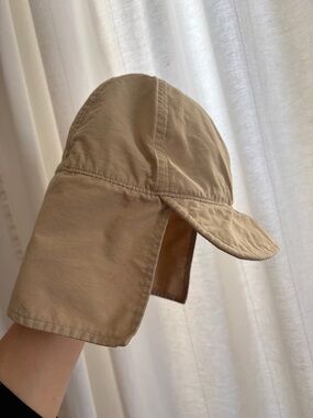 Hannah Anderson khaki desert sun hat size small kids